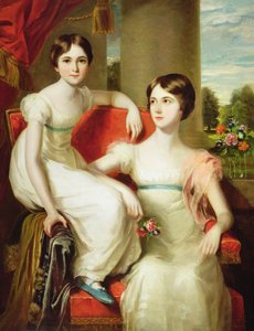Portrait of Lady Caroline Augusta and Lady Henrietta Pelham-Clinton