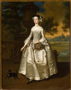 Thomas Bardwell, Portrait of Mary Jodrell / Painting, 1755