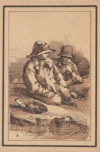 Rustic Figures: Two Boys