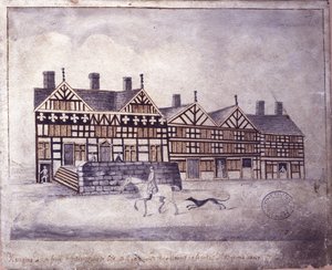 Hanging Ditch, Manchester, 1819