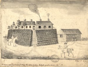 Old Dye House and Dye House, Manchester, 1819