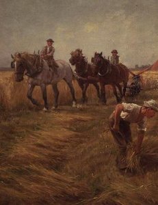 Harvest Scene by Thomas Blinks