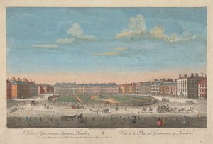 A View of Grosvenor Square, London