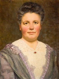 Portrait of Geraldine Cadbury Nee Southall by Thomas Bowman Garvie