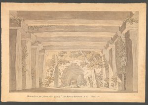 Scene from "Gorm the Old" by Boye and Hartmann by Thomas Bruun