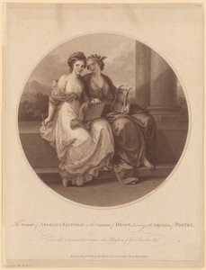 Self-portrait as a drawing, inspired by the Muse of Poetry by Thomas Burke