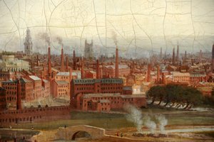 View of Leeds by Thomas Burras