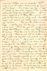 Describes a Talk with Jesse Haney about Fanny Fern and her Daughters. Transcription by Thomas Butler Gunn
