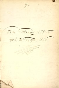 Thomas Butler Gunn Diaries - Volume 7, page 5, 1855-1856