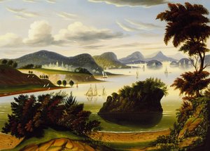 Eastport, and Passamaquoddy Bay (View of Hudson Valley) by Thomas Chambers
