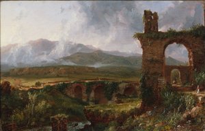 A View near Tivoli (Morning) by Thomas Cole