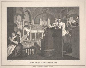 Industry and Idleness [after Hogarth