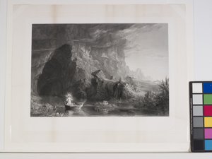 The Voyage of Life: Childhood by Thomas Cole