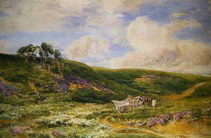 Landscape with Cart by Thomas Collier