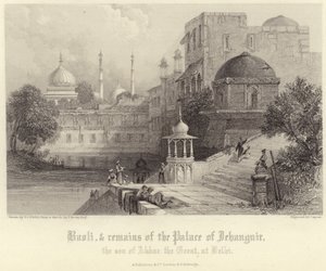 Baoli and Remains of the Palace of Jehanguir
