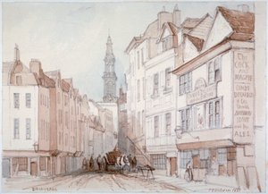 Drury Lane, Westminster, London by Thomas Colman Dibdin