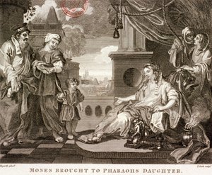 Moses Brought to Pharaoh
