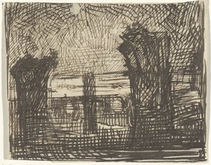 View of Ruins by Thomas Cool
