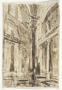 Church Interior in Rome