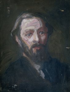 Portrait of the Sculptor Pier Pander (1864-1919) by Thomas Cool