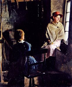 A Cottage Interior, Newlyn (1884)