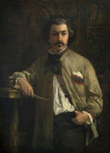 Portrait of Antoine Etex, 1855 by Thomas Couture