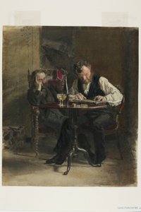 The Zither Player by Thomas Cowperthwait Eakins
