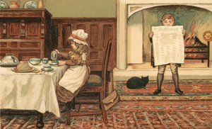 Home Life: Children in the Dining Room