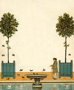 In the Tuileries Gardens by Thomas Crane