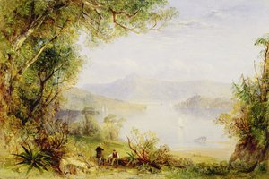View on the Hudson River (c.1840-45)