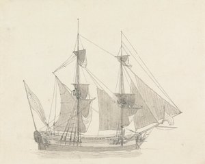 A Two Master in Sail