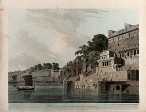 Dusasumade Gaut, at Benares by Thomas Daniell