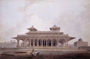 Part of the Palace within the Fort of Allahabad by Thomas Daniell