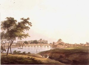 The Bridge at Juonpore, Bengal, engraved by H. Merke, pub. by Edward Orme 1804