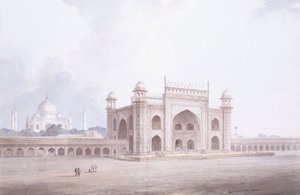 The Gateway of the Taj Mahal, Agra, Uttar Pradesh