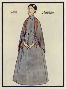Miss Ophelia, a Character from Uncle Tom