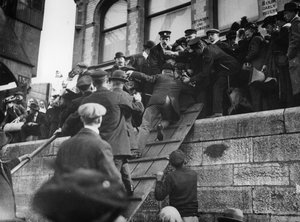 The Flight from Antwerp, 1914