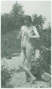 J. Laurie Wallace Study for Arcadia, c. 1883 by Thomas Eakins