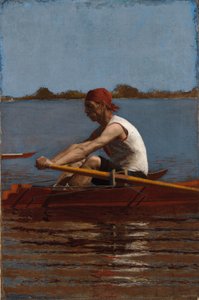 John Biglin in a Single Scull