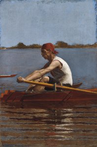 John Biglin in a Single Scull