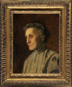 Portrait of Mrs. Helen Mac Knight (Portrait of a Mother) by Thomas Eakins