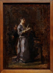 Study for "Pathetic Song" by Thomas Eakins