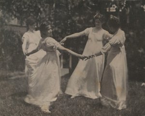 Susan Hannah Macdowell, Unidentified Girl, Elizabeth Macdowell, and Possibly Mary Macdowell