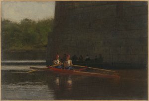 The Oarsmen (The Schreiber Brothers) by Thomas Eakins