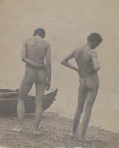 Thomas Eakins and John Laurie Wallace on a Beach by Thomas Eakins