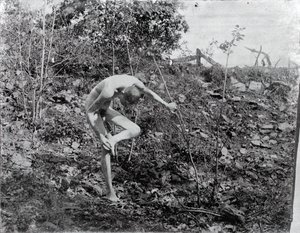 Thorn Puller, c. 1883 by Thomas Eakins