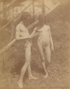 Two Male Nudes by Thomas Eakins