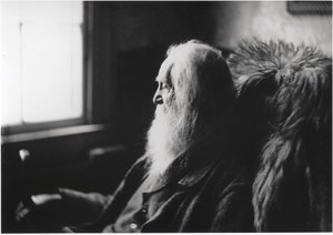 Walt Whitman in Camden, N.J. by Thomas Eakins