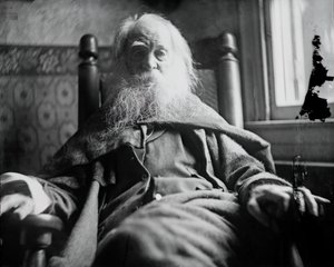 Walt Whitman in Camden, N.J. by Thomas Eakins