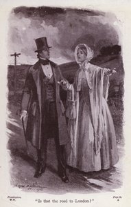 Illustration for The Woman In White by Wilkie Collins